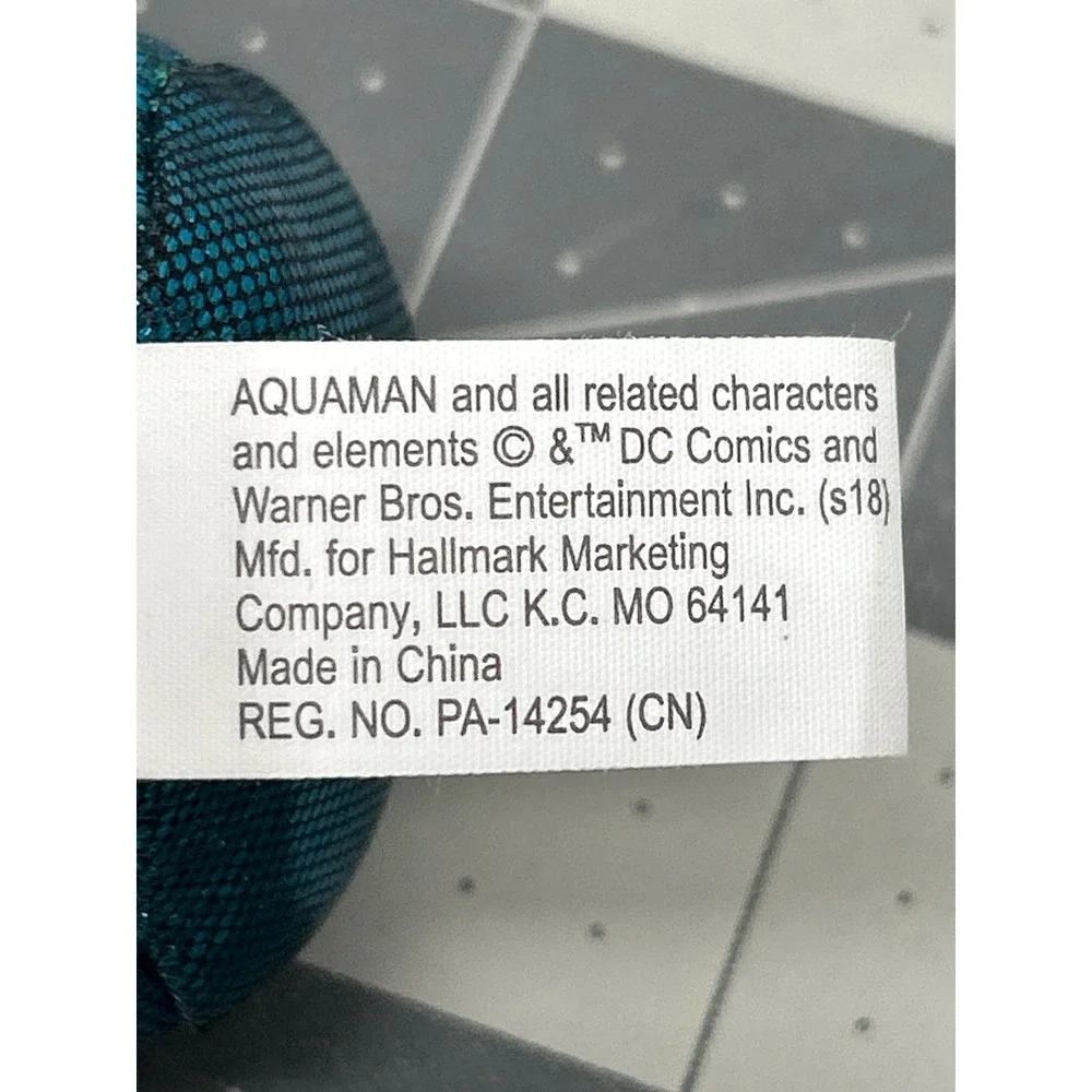 Hallmark itty bittys Plush Mera Aquaman DC Comics Superhero 4
